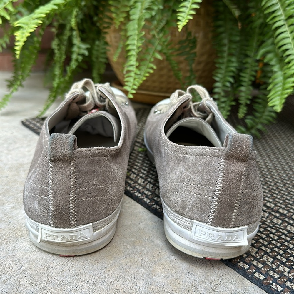 PRADA Suede Sneaker - Picture 3 of 11
